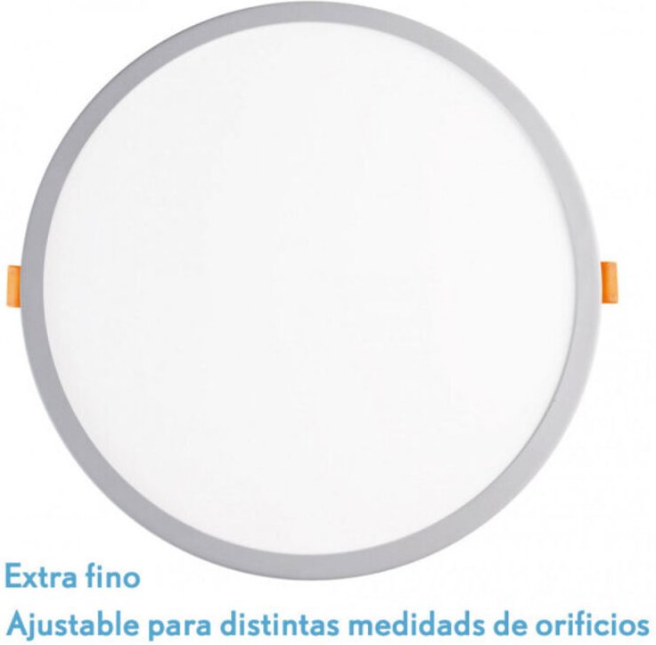 Senko - Downlight 20w 5500k white far away 1x23x23 cm 1900lm recessed adjustable cut-off 5-21d