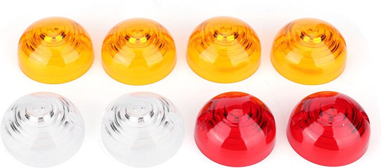 8-teiliges Rücklicht-Linsen-Kit für Land Rover 3 Series/Defender