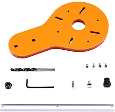 Kreisschneidvorrichtung für elektrische Holzfräse, Holzschneider, Holzbearbeitung, Fräser, Kreisrillen-Zubehör, Werkzeug...