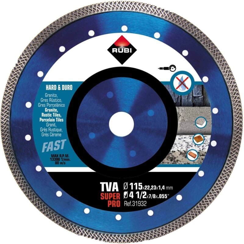 Rubi - Diamantscheibe turbo viper TVA-115 SuperPro