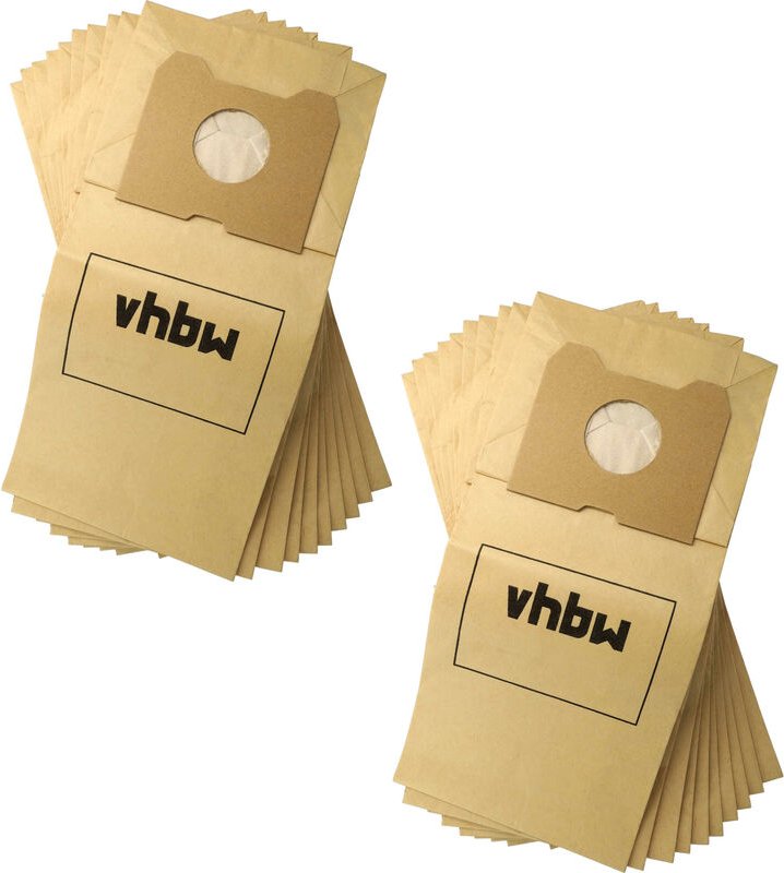 20x Staubsaugerbeutel kompatibel mit Philips hr 6841, 6843, 6842 Triathlon, 6845 Triathlon Staubsauger - Papier, 30cm x ...