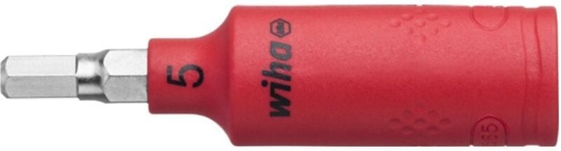 Schraubendrehereinsatz 1/4' Innen-6kt vde 5x65mm - Wiha