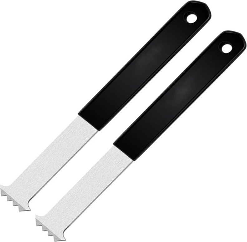 2-teiliges Werkzeug zum Entfernen von Pflastersteinen mit Mikrozahn-Schaber-Entfernungswerkzeug für Garten, Hof und Terr...