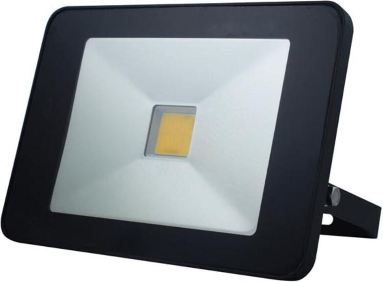 Perel - 30 Watt led Strahler Bewegungsmelder & Fernbedienung, 4000 Kelvin, IP65, 15x21cm