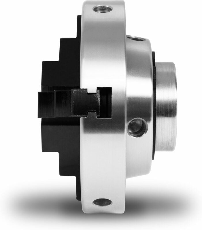 Dreibackenfutter mit 100 mm Durchmesser, 4' 3-Backenfutter Selbstzentrierend, Anschluss-Gewinde 1' -8 tpi, Inkl. Spannwe...