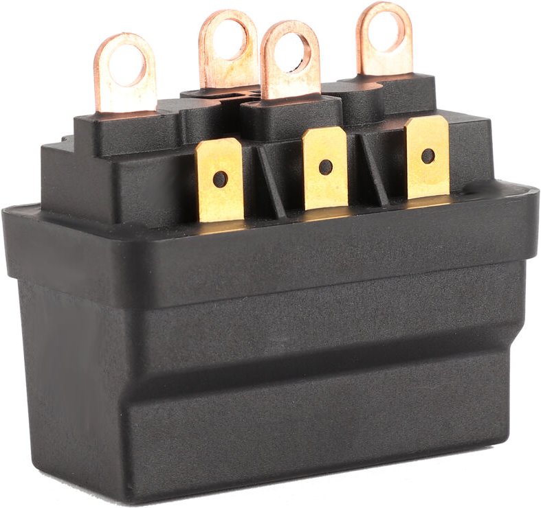 UPALDHOU Universal 12V 120A Seilwinden-Magnetrelais-Schütz, idealer Ersatz für OE-Standards, geeignet für bessere Leistu...
