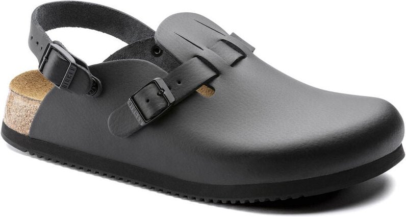 Thumbnail - Birkenstock - Clog Kay Superlauf, wb, Naturleder, schwarz, normal, Größe 43
