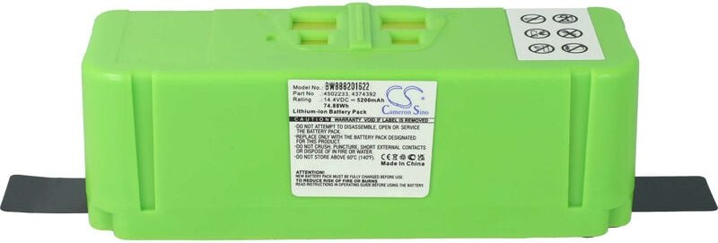 Akku kompatibel mit iRobot Roomba 801, 805, 850, 860, 877, 890, 891, 895 Staubsauger Home Cleaner Heimroboter (5200mAh, ...