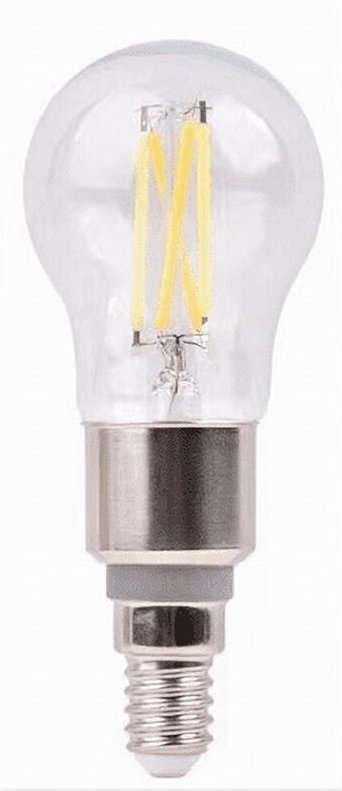 Trade Shop Traesio - Trade Shop - WLAN-Glühbirne G45 4,5 w E14 LED-Licht cct dimmbar Alexa Google -