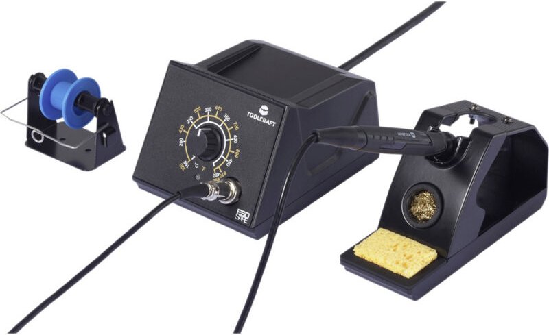 TOOLCRAFT TO-ZD-8962E-B Lötstation analog 70 W 480 °C (max) inkl. Lötspitze