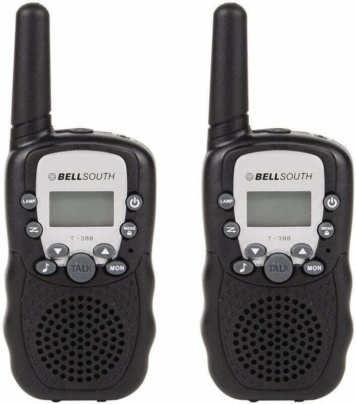Kinder-Walkie-Talkie, wiederaufladbares Spielzeug mit großer Reichweite, Geschenk für 3-12-jährige Jungen zum Camping, F...