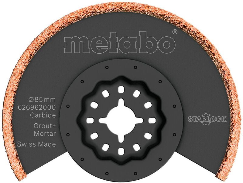 Metabo - Segmentsägeblatt, Fugen und Spachtel, hm, 76 mm (626962000)