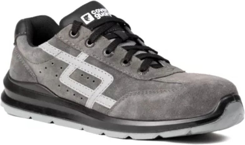 Sicherheitsschuhe niedrig, Turnschuh-Design, grau, Größe 45 – Galena – Coverguard