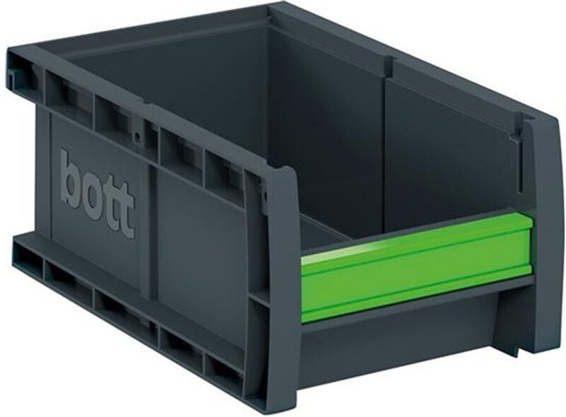 Sichtlagerkasten Box RAL7016 anth 130x198x90 mm - Bott