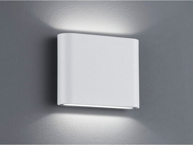 Trio - led Außenwandleuchte thames Up and Down Light in Weiß, Breite 11,5cm
