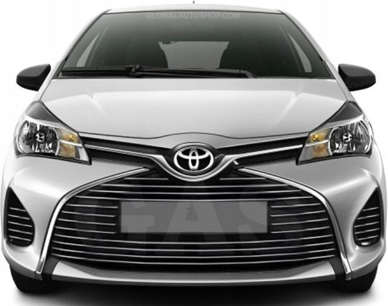 Toyota YARIS III Chrom Kühlergrillverkleidung Tuning