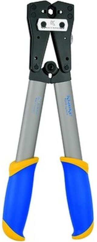 Klauke - Presswerkzeug für din Kabelschuhe und Verbinder, ohne Sperrvorrichtung