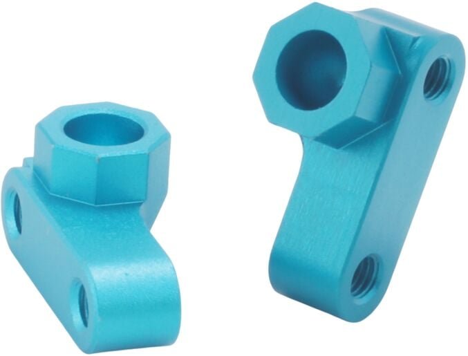 2 StüCk Metall Hinten Separate Querlenker Halterung für XV-01 XV01 1/10 RC Auto Upgrades Teile ZubehöR