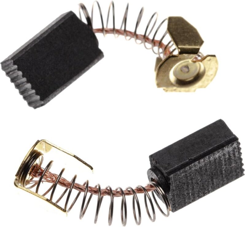 Vhbw - 2x Kohlebürste, Motorkohle, Schleifkohle 5 x 8 x 11,8mm kompatibel mit Makita BO6010, BO6020, DA3000RS, DA3000VS,...
