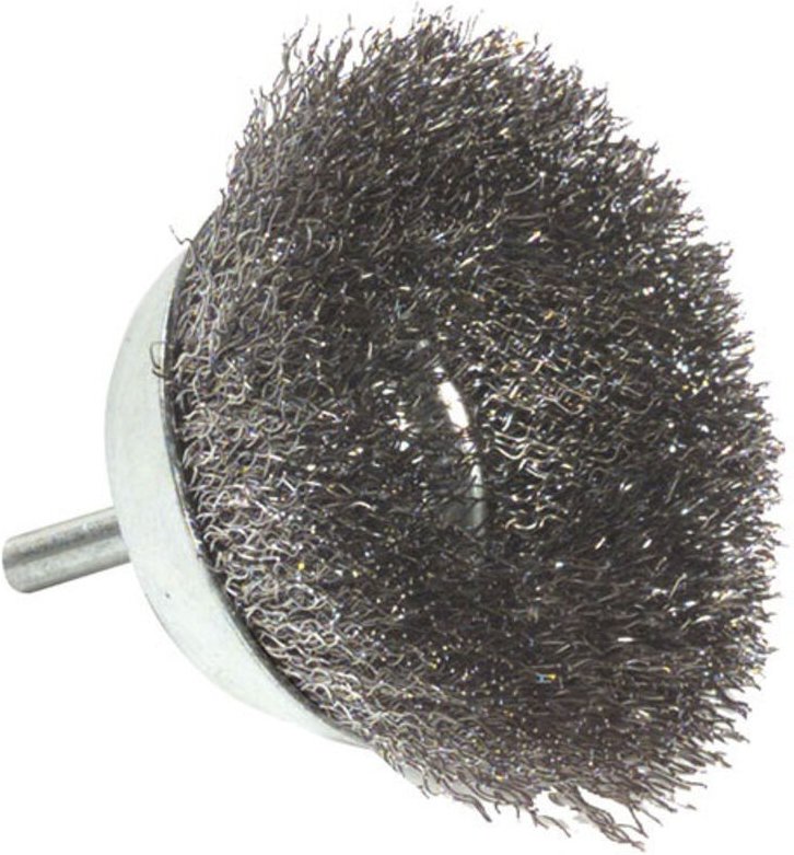 Schneidbürste 75 mm Metall auf Stange T6, lose - Tivoly