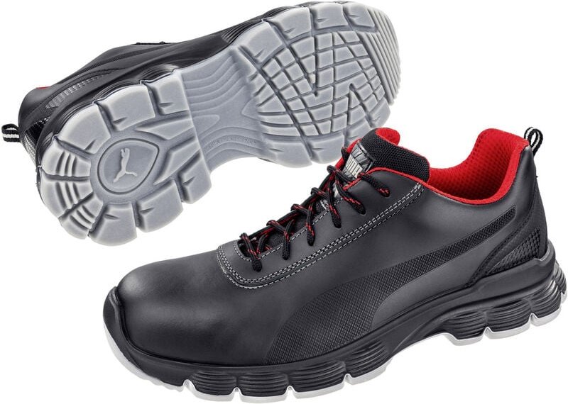 Puma - Halbschuh condor black low, S3, Gr.42
