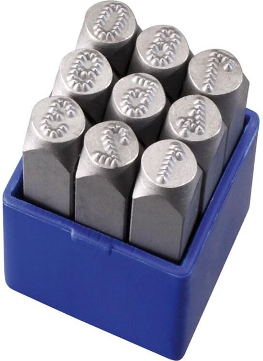 Satz mikrostress zahlen stempel 3 mm fuer markierung Fervi p012/n03p