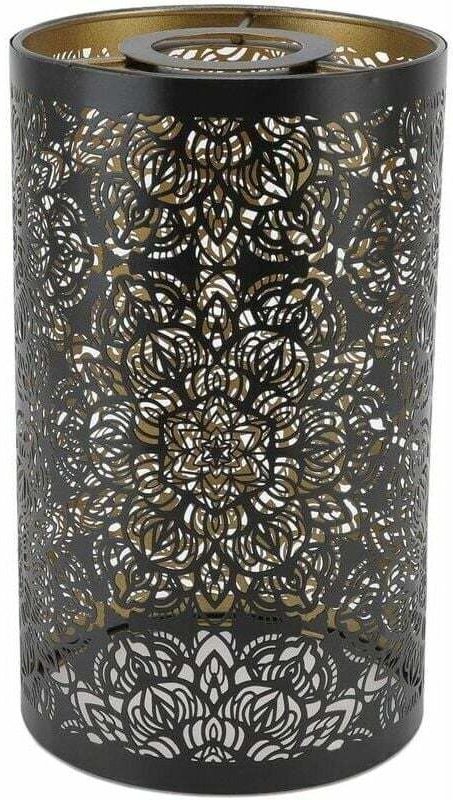 Paralume, E27 E26 Paralume moderno in ferro battuto, forma cilindrica, candela da tavolo, lampadario, coprilampada per c...