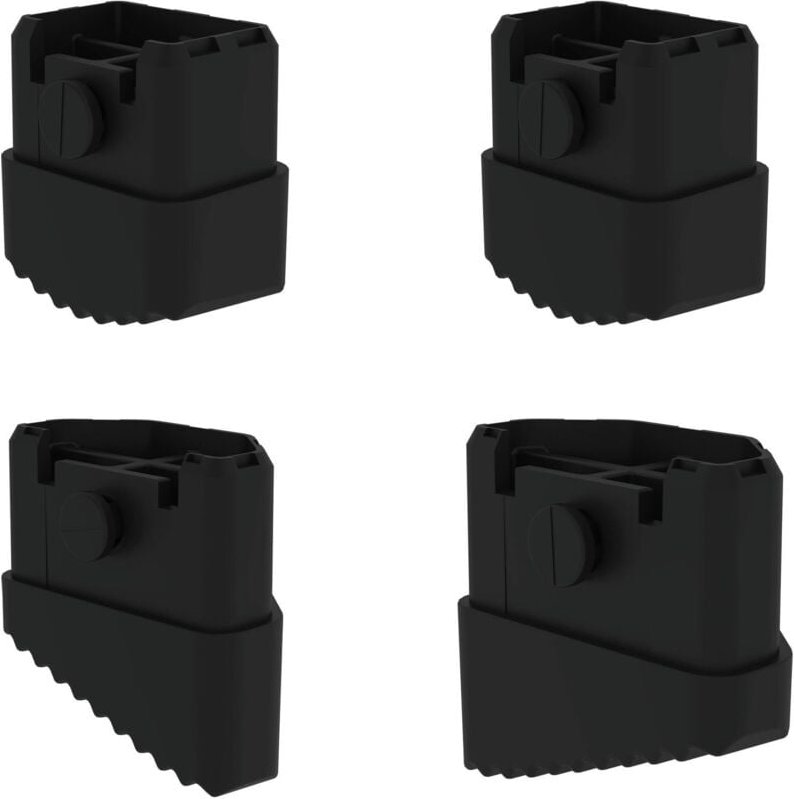 Munk - Günzburger Steigtechnik 4x Innenschuh für einseitig begehbare Stehleiter ml - 019241