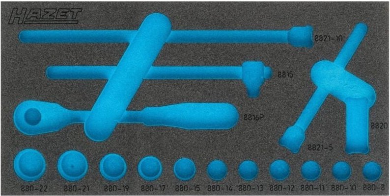 HAZET 2K-Weichschaum-Einlage 163-334L