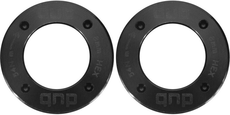 Tlily - 2-Teilige Kurbelarmkappe Kompatibel für Dub System, Schwarze Aluminiumlegierung /M30 Seitenabdeckung BB30 /Dub, ...