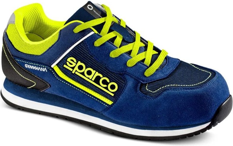 Sparco - 07527BMGF Dani S1P src Sicherheitsschuh, Blau/Gelb, 42