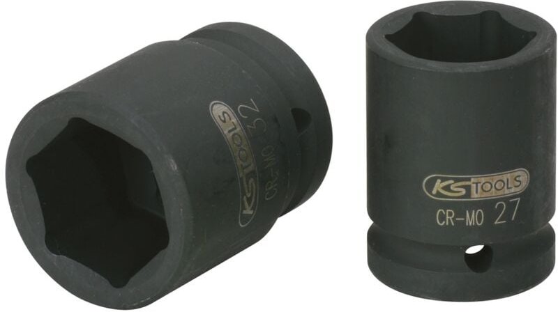 3/4' Sechskant-Kraft-Stecknuss, kurz, 60mm