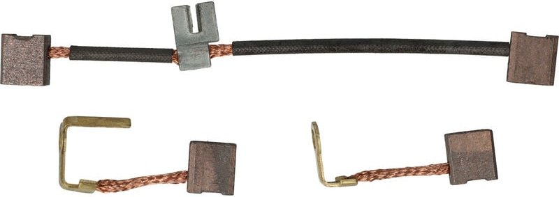 Vhbw - 4x Anlasser Kohlebürste 10,5 x 11 x 5mm Ersatz für Tourmax CBS-110 für Motorrad, kfz