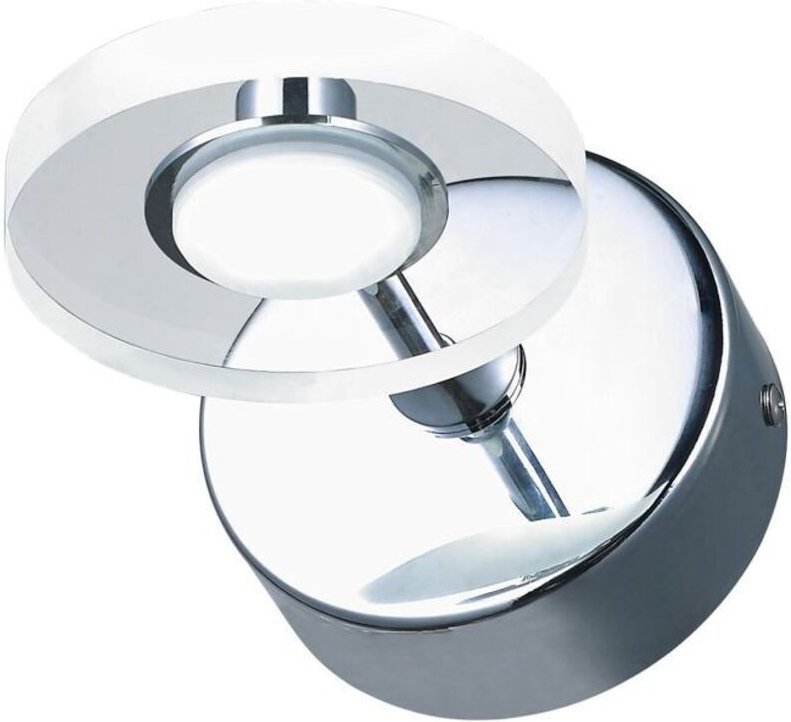 Harmony - Moderne led Wandleuchte Chrom, Warmweiß 3000K 210lm - Italux