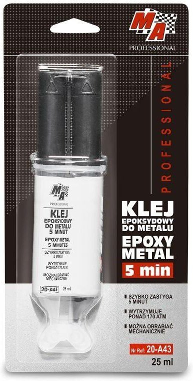 Epoxy-Metallkleber 5 Minuten - Bis 20-A43