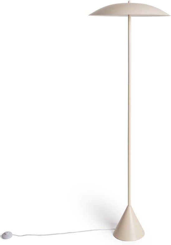 Stehlampe Metall Irmah Beige
