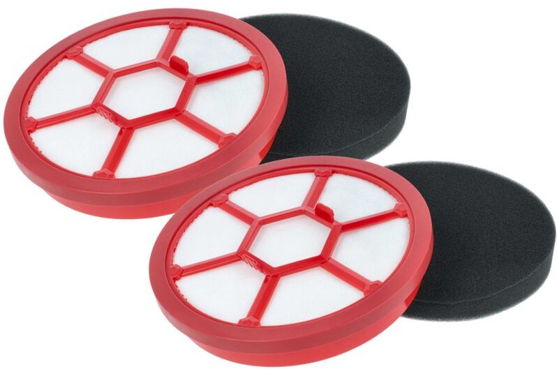 vhbw 2x Motorschutz-Filter kompatibel mit Dirt Devil Infinity Rebel 52, 54, DD5501, DD5550, DD5254, 50, DD5254-01, DD550...