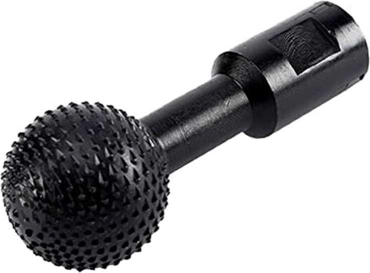 Kugelförmiger Rotationsfräser zum Markieren, Schnitzen, Polieren, Gravieren von Holz, Schleifkopf Typ 115/125 Winkelschl...