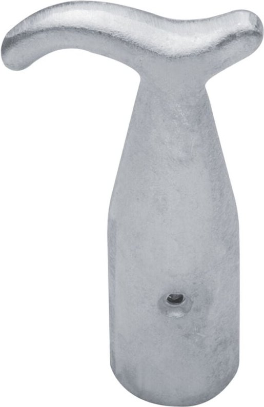 N+d Stockhaken schwarz einbrennlackiert