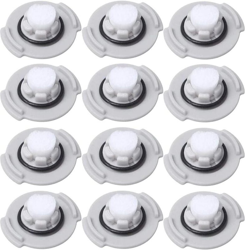 12 Stück Wassertankfilter kompatibel mit Xiaomi Ro-borock S50 S55 S6 S5Max T60 T6 Ersatzteilen - Sollbry