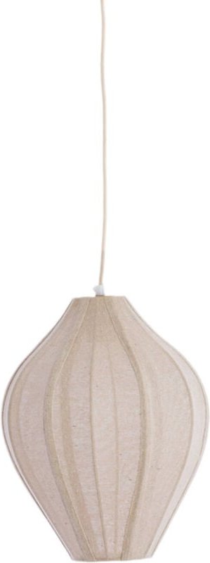 Hängeleuchte - Pasto - natürlich - textil - E27 - Light&living