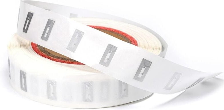 100 StüCk NFC-Tags-Aufkleber mit NTAG213-Chip, Leere NFC-Aufkleber, Selbstklebende Etiketten, RFID-Tags, Wiederbeschreib...