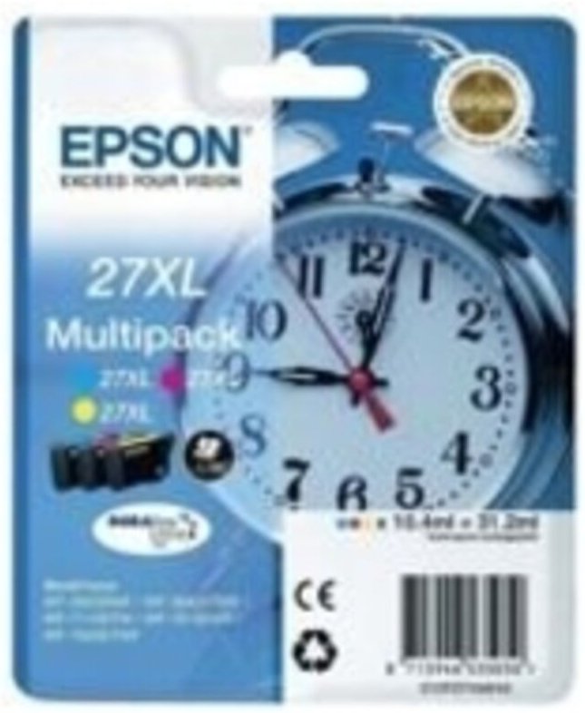 Wecker Multipack 3-farbig 27XL DURABrite Ultra Ink Ink - Epson