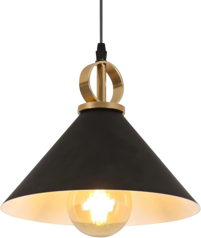 Vintage Industrie Pendelleuchte, Retro Metall Hängelampe E27 Edison Designer Deckenlampe für Wohnzimmer, Schlafzimmer, C...