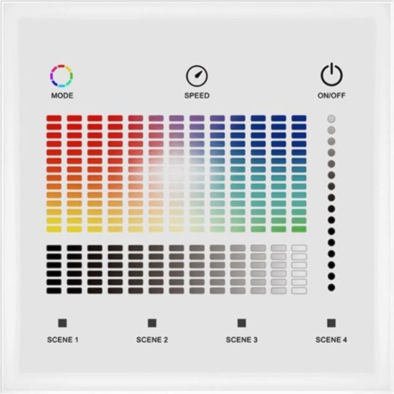 Dimmer Master dmx Touch für led Streifen 12/24V dc rgbw rgbw