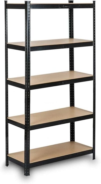 Viking Choice - Regal - Lagerregal - 150x75x30 cm - Metall und mdf - schwarz