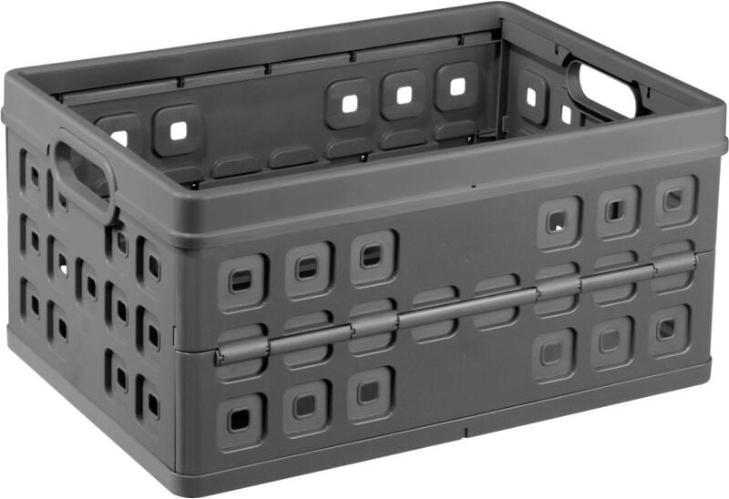 Klappbox the flap-line 38 x 26,5 x 54 cm (b x h x t) 46l Kunststoff anthrazit