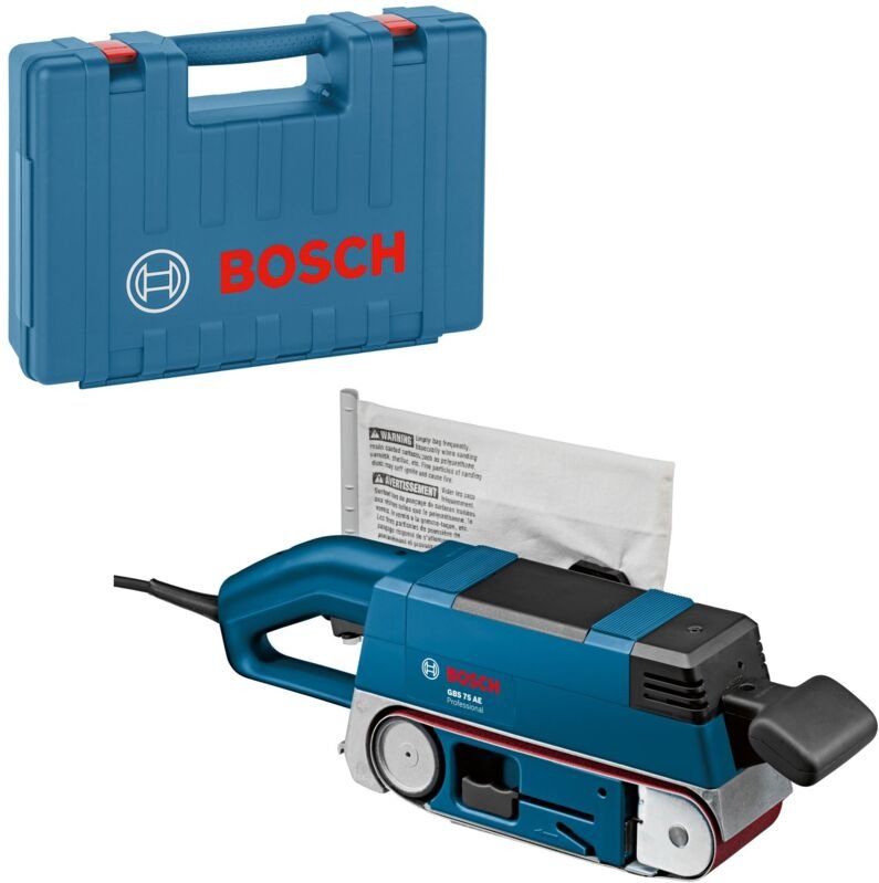 Bosch Professional - Bosch Bandschleifer gbs 75 ae 0601274707 im Handwerkerkoffer
