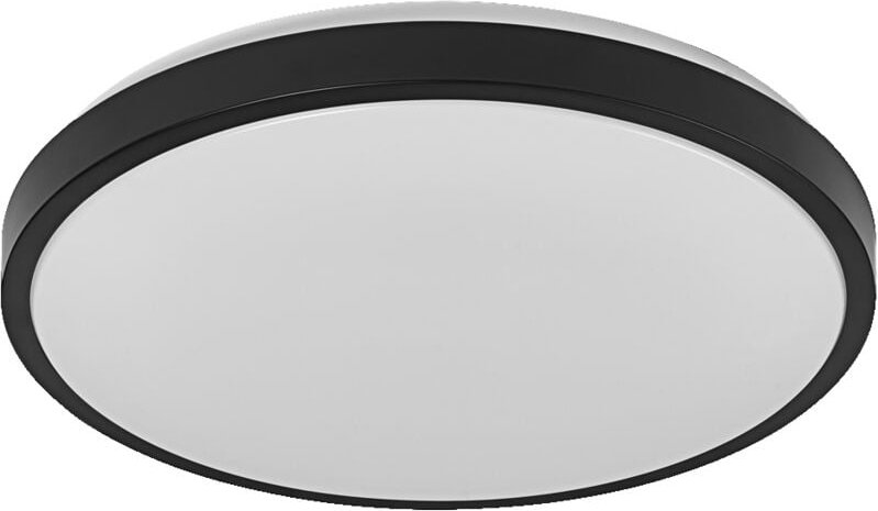 Orbis london LED-Deckenleuchte 400mm, schwarz, 24W, 2700lm, warmweiße Lichtfarbe, sehr homogene Lichtverteilung, lange L...