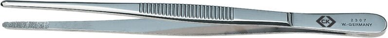 C.k T2307 Präzisionspinzette Stumpf, fein 145 mm